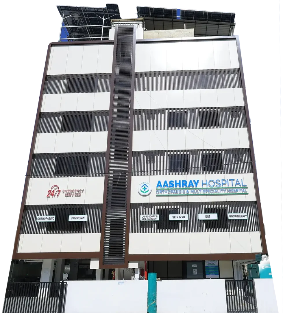 Aashray Orthopaedic Hospital Gotri Vadodara Building & Infrastructure